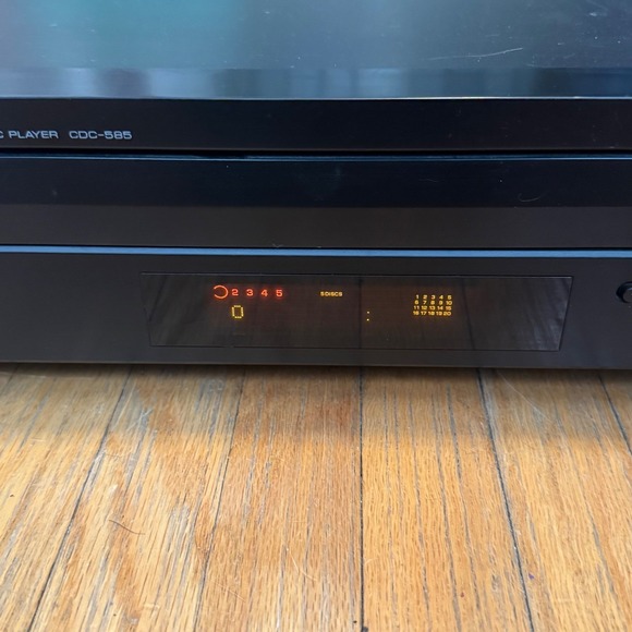 Yamaha CDC-585 Natural Sound 5-Disc Carousel Player Changer Play/Xchange -READ - Picture 4 of 13